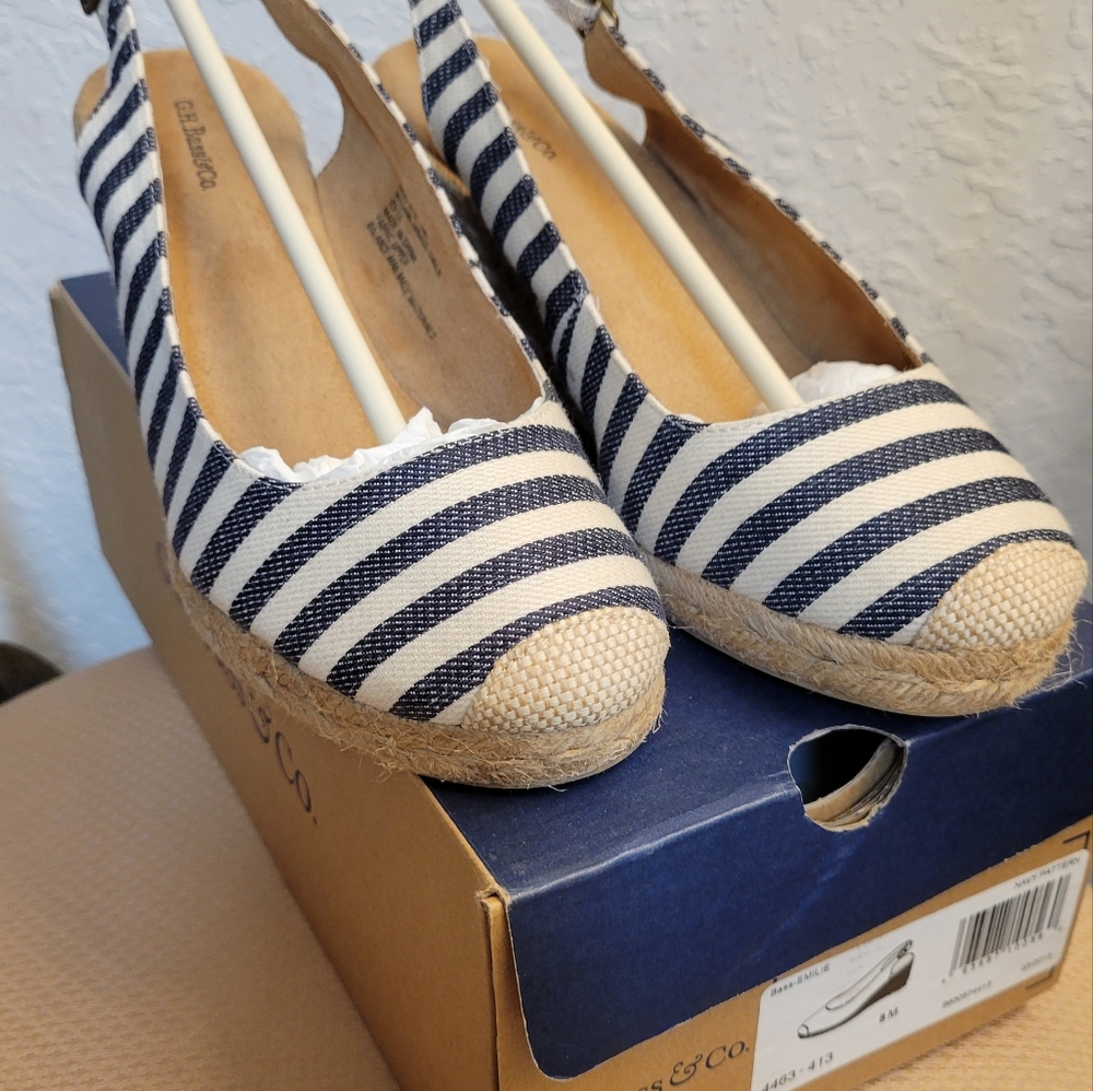 Sling back Bass Shoes